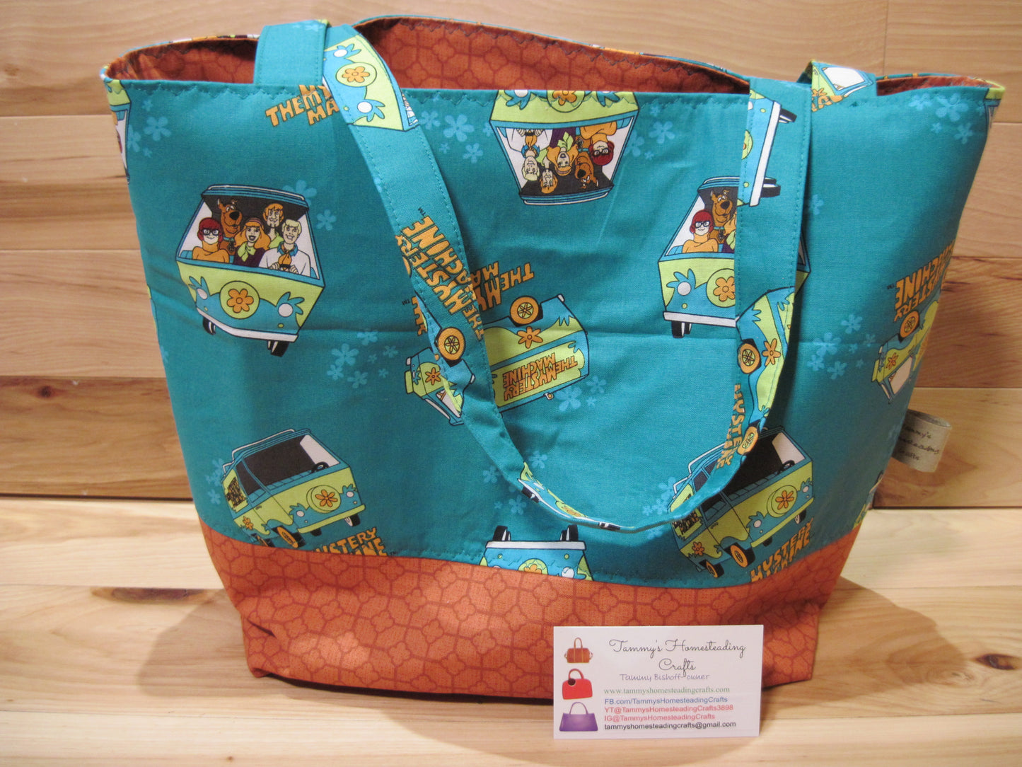 Scooby -Doo Mystery Machine ~ project bags