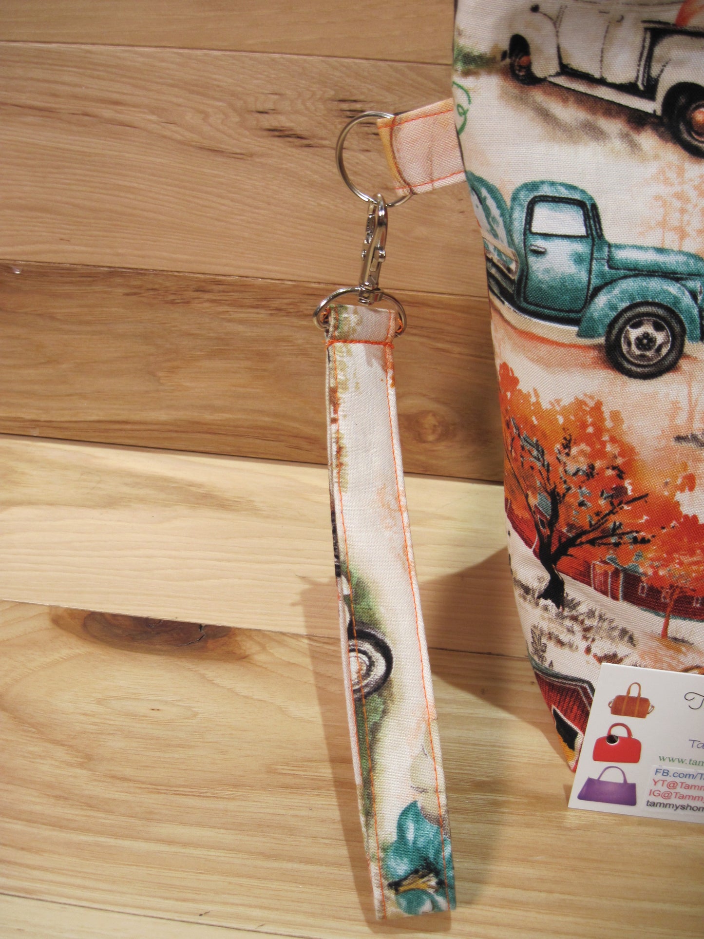 Antique Trucks and pumpkins project Bags