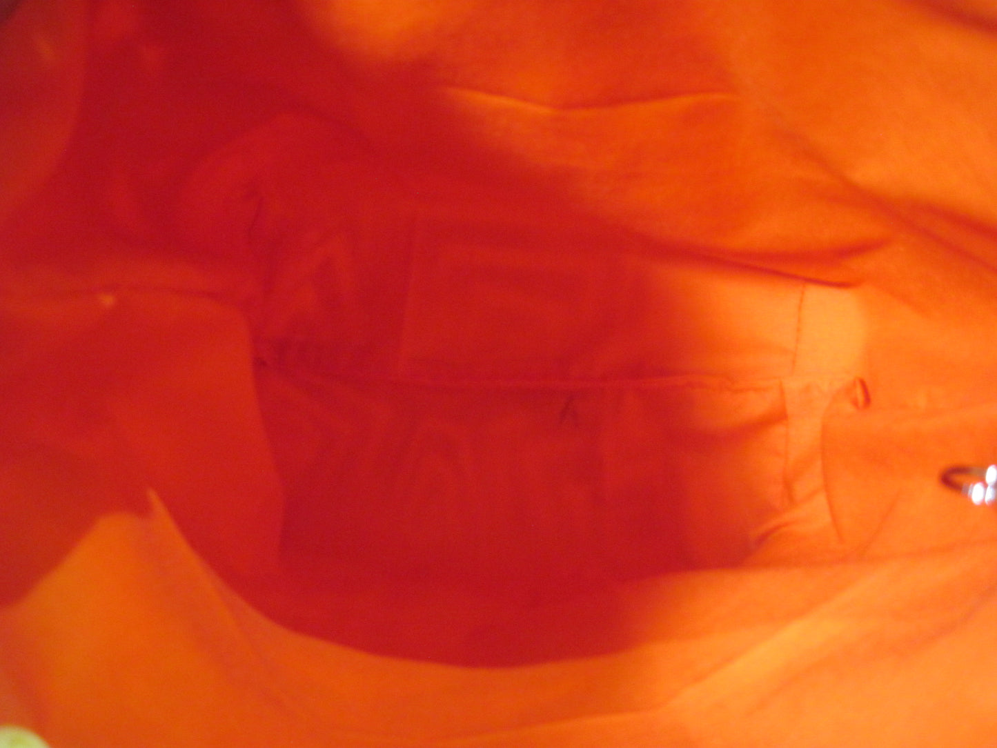 Medium~ Spooky Ghosts w/orange & snaps project bag