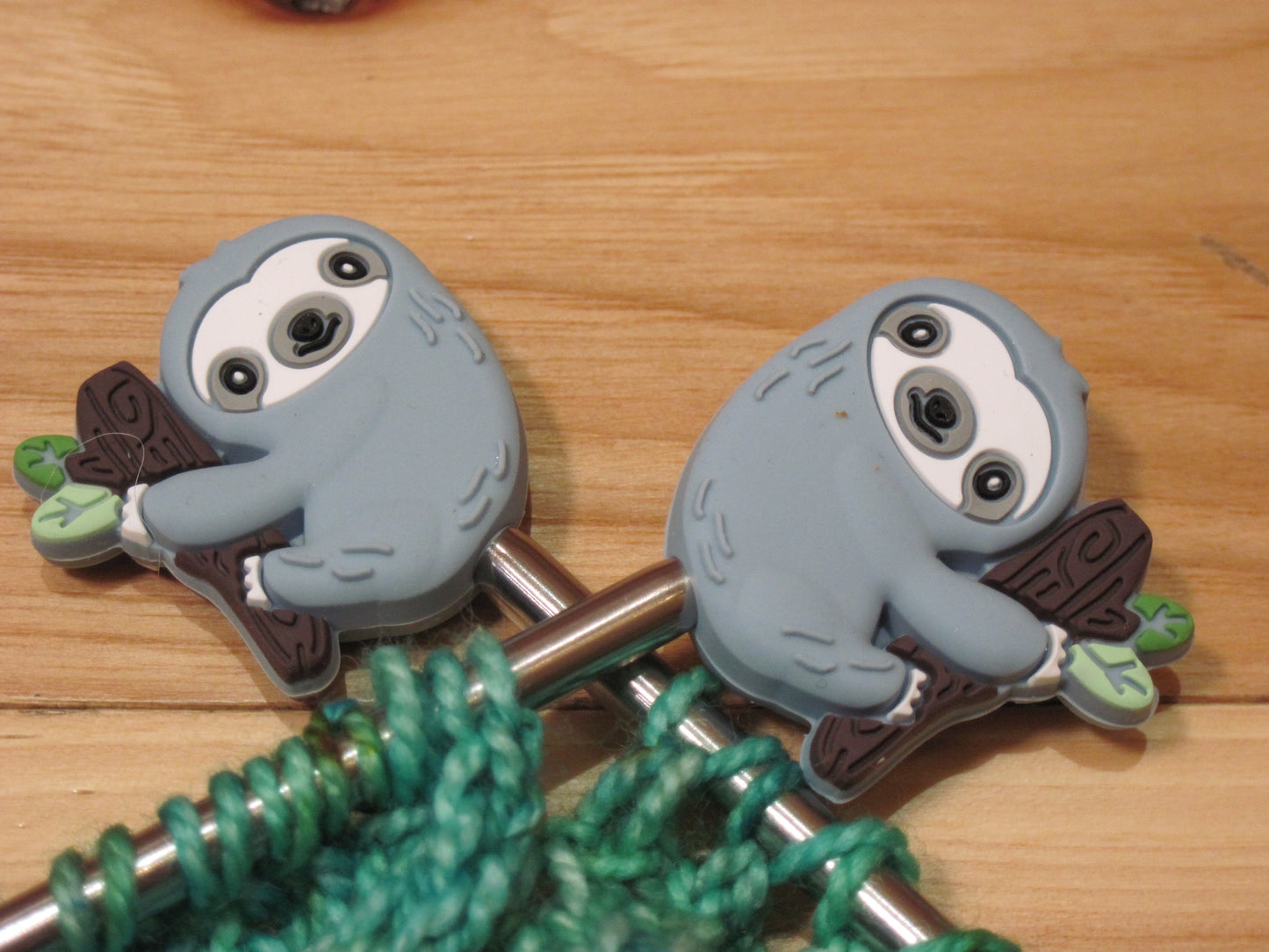 Blue~grey Sloth ~ Stitch Stoppers