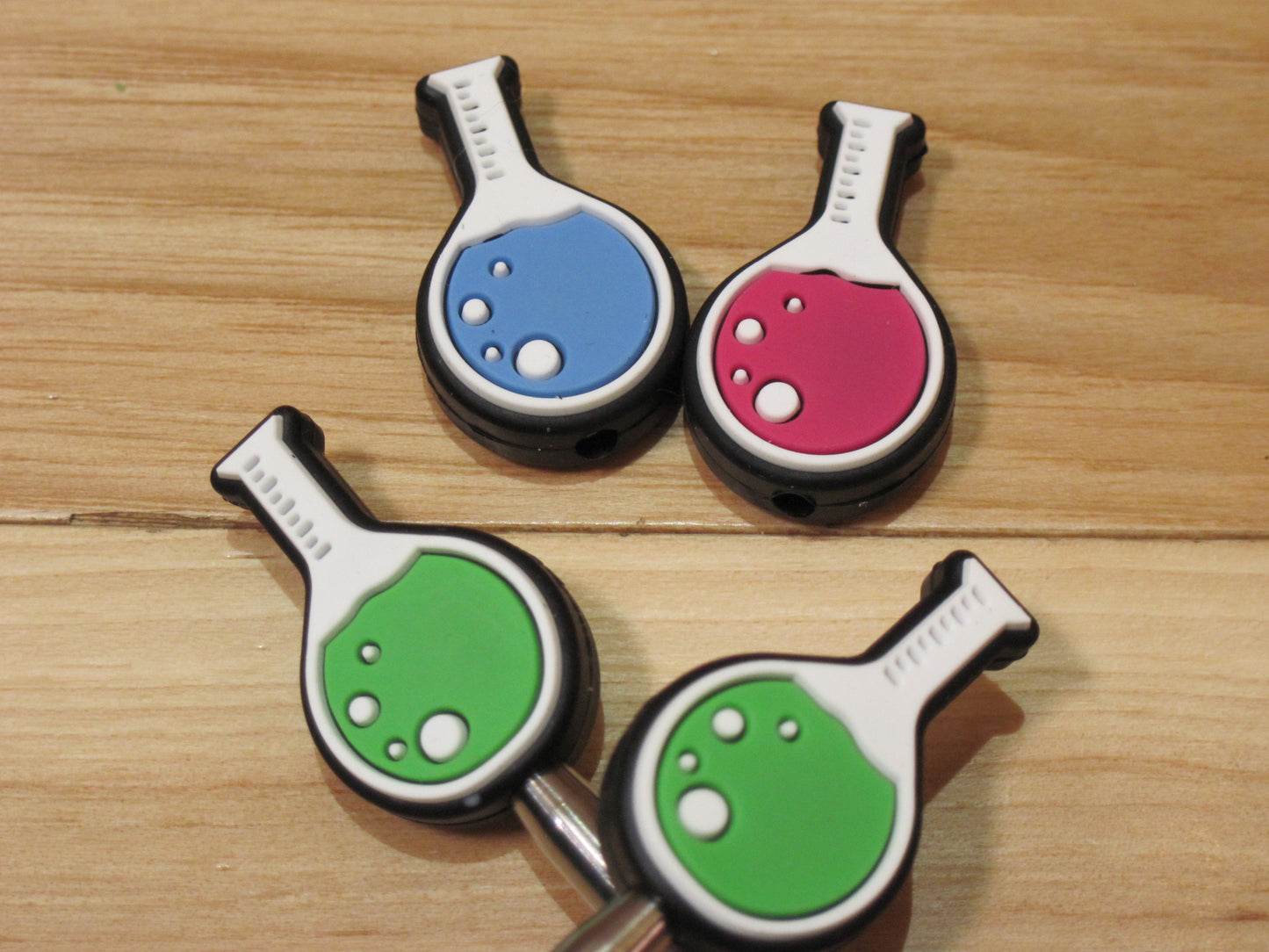 Round Bottom Flask ~ Stitch Stoppers