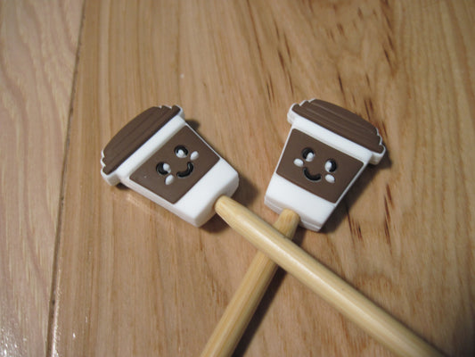 Coffee cup ~ stitch stoppers
