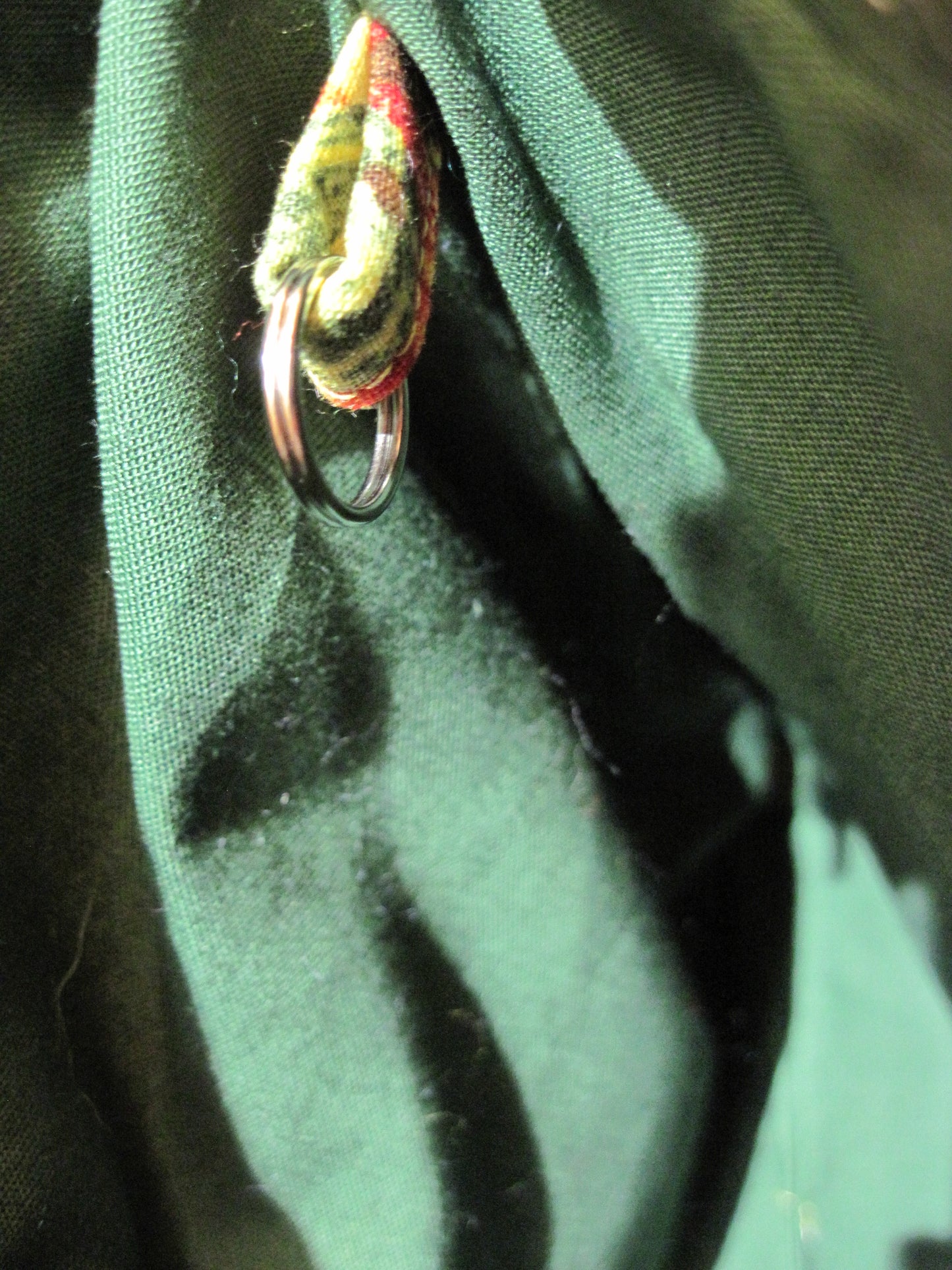 Medium Pumpkin with Green Project bag