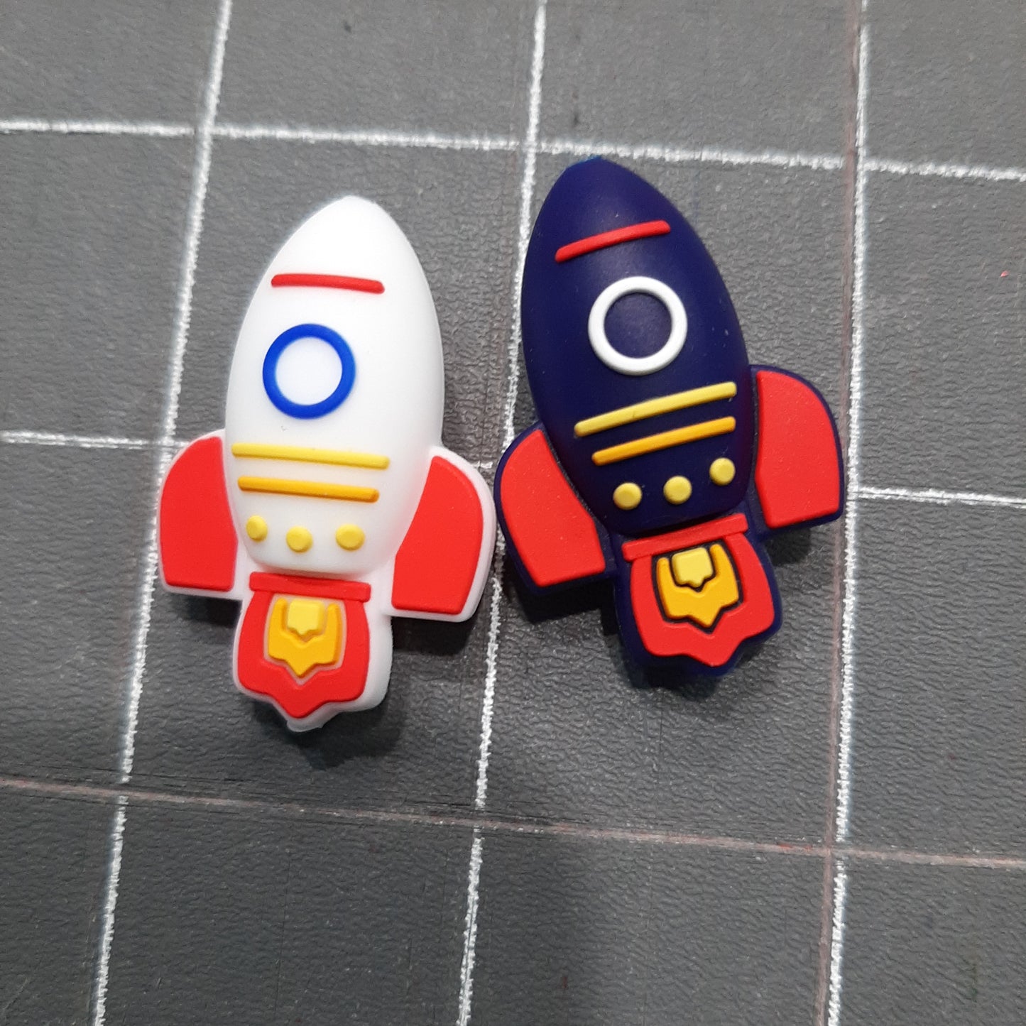 Rocket ship ~ stitch stoppers