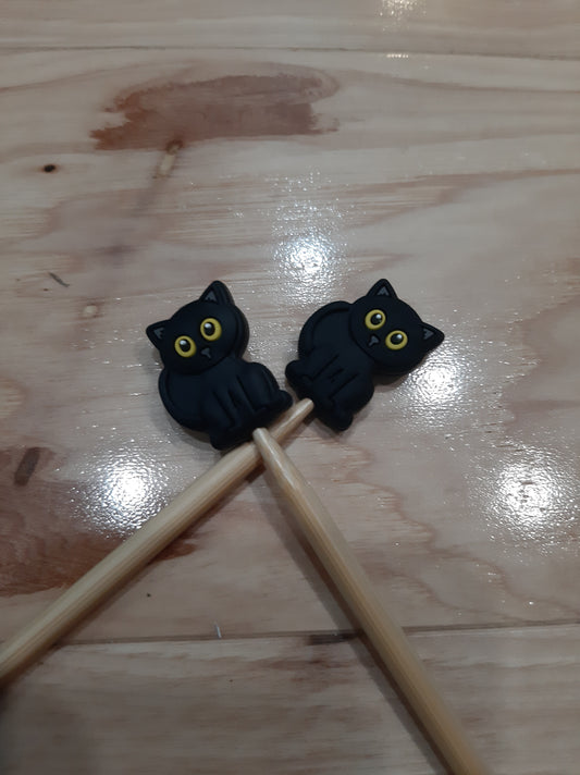 Black cat~ stitch stoppers