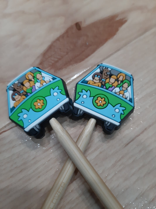 Mystery Bus ~ stitch stoppers