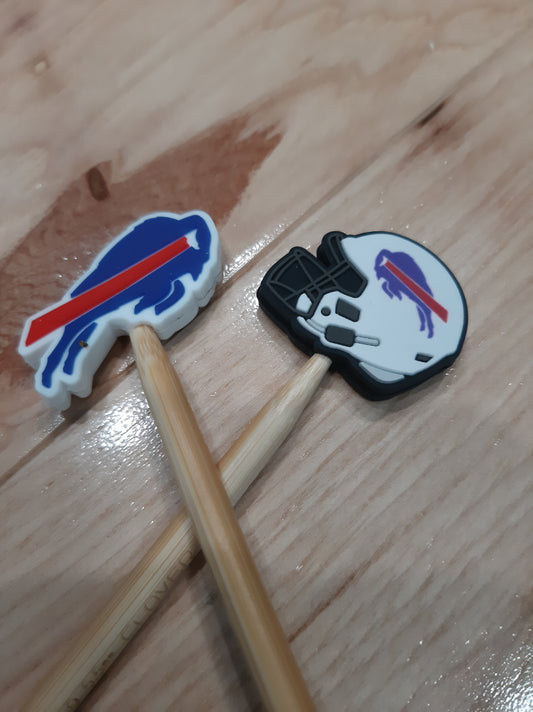 Buffalo Bills Helmet & Logo ~ stitch stoppers