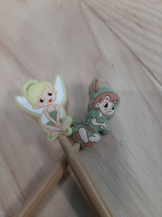 Peter Pan & Tinker Bell ~ stitch Stopper