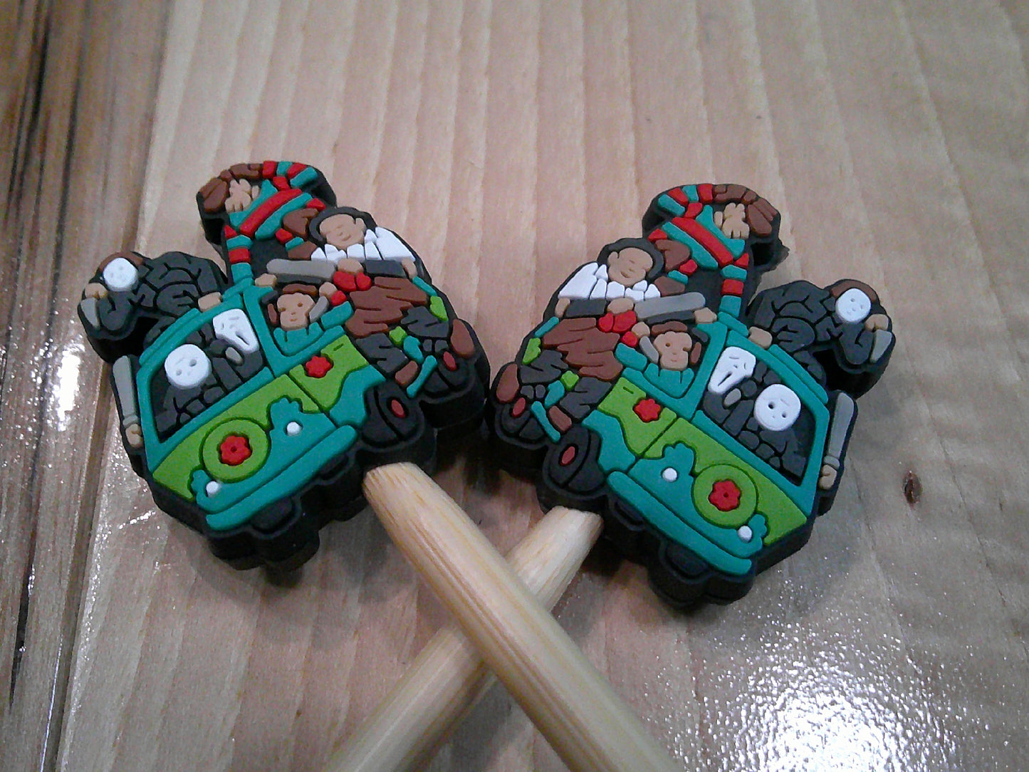 Mystery Bus ~ stitch stoppers