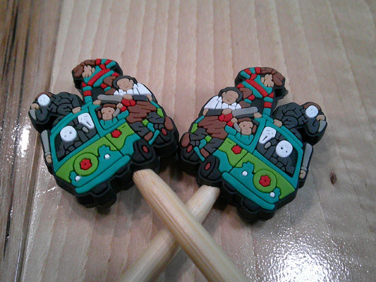 Scary Mystery Bus ~ stitch stoppers