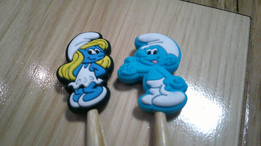 Blue Girl & Blue boy ~ stitch stoppers