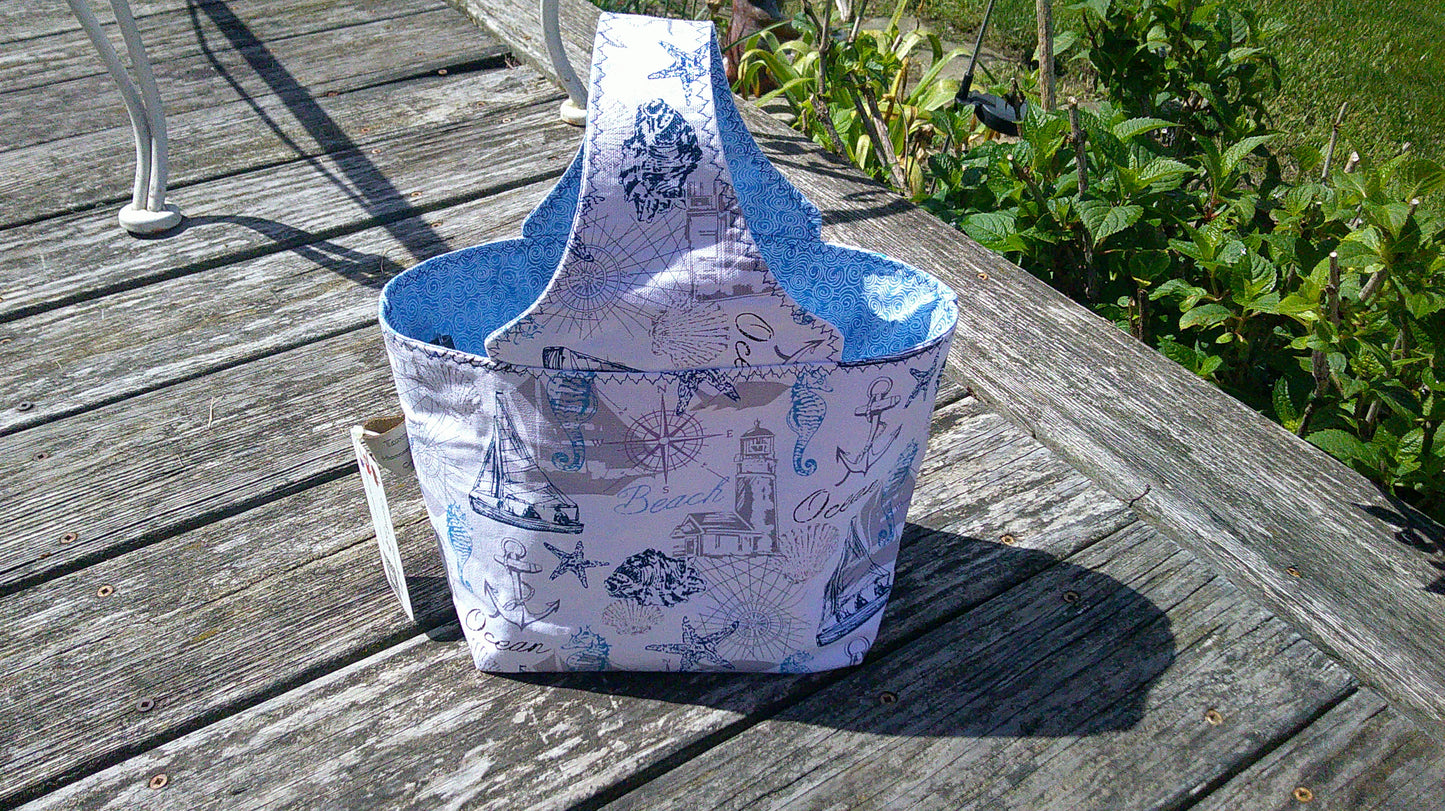 Medium top handle basket
