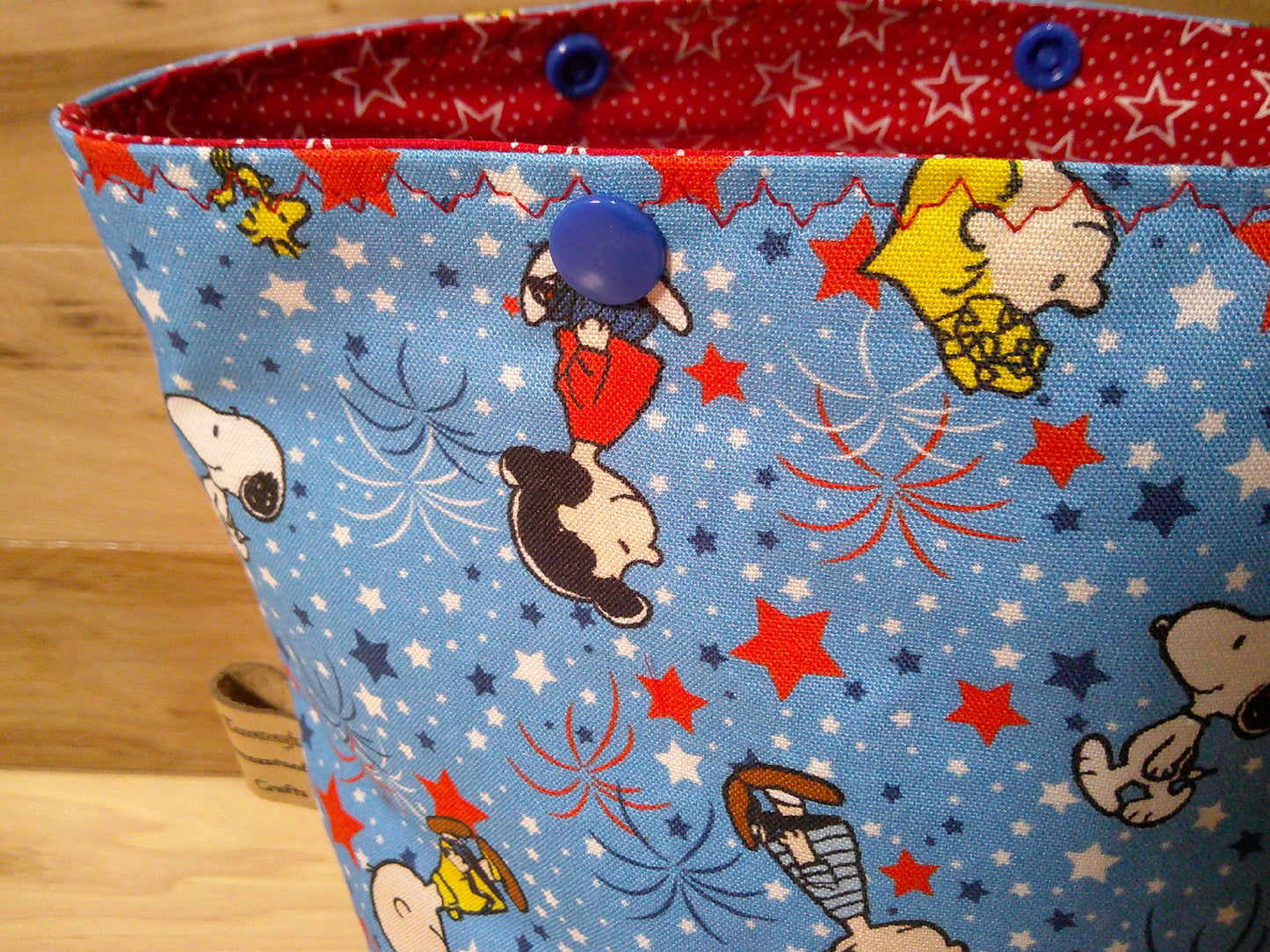 Snoopy & the gang ~ project bags