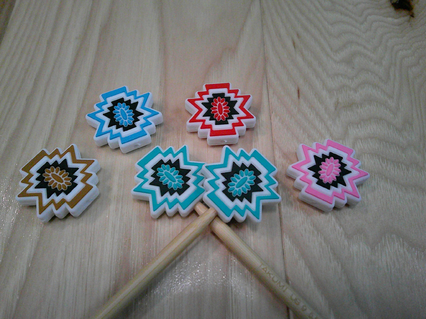 Aztec ~ stitch stoppers
