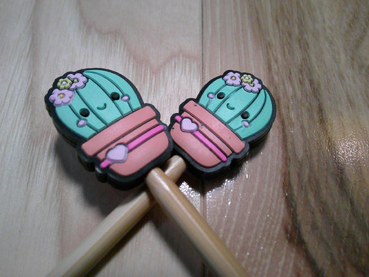 Happy Cactus ~ stitch stoppers