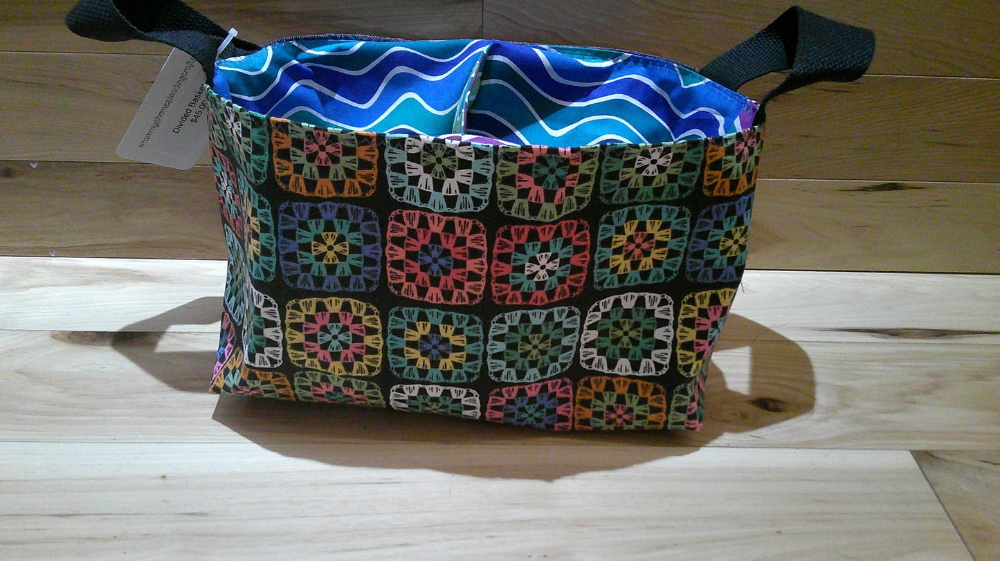 Divided Basket w/ handles