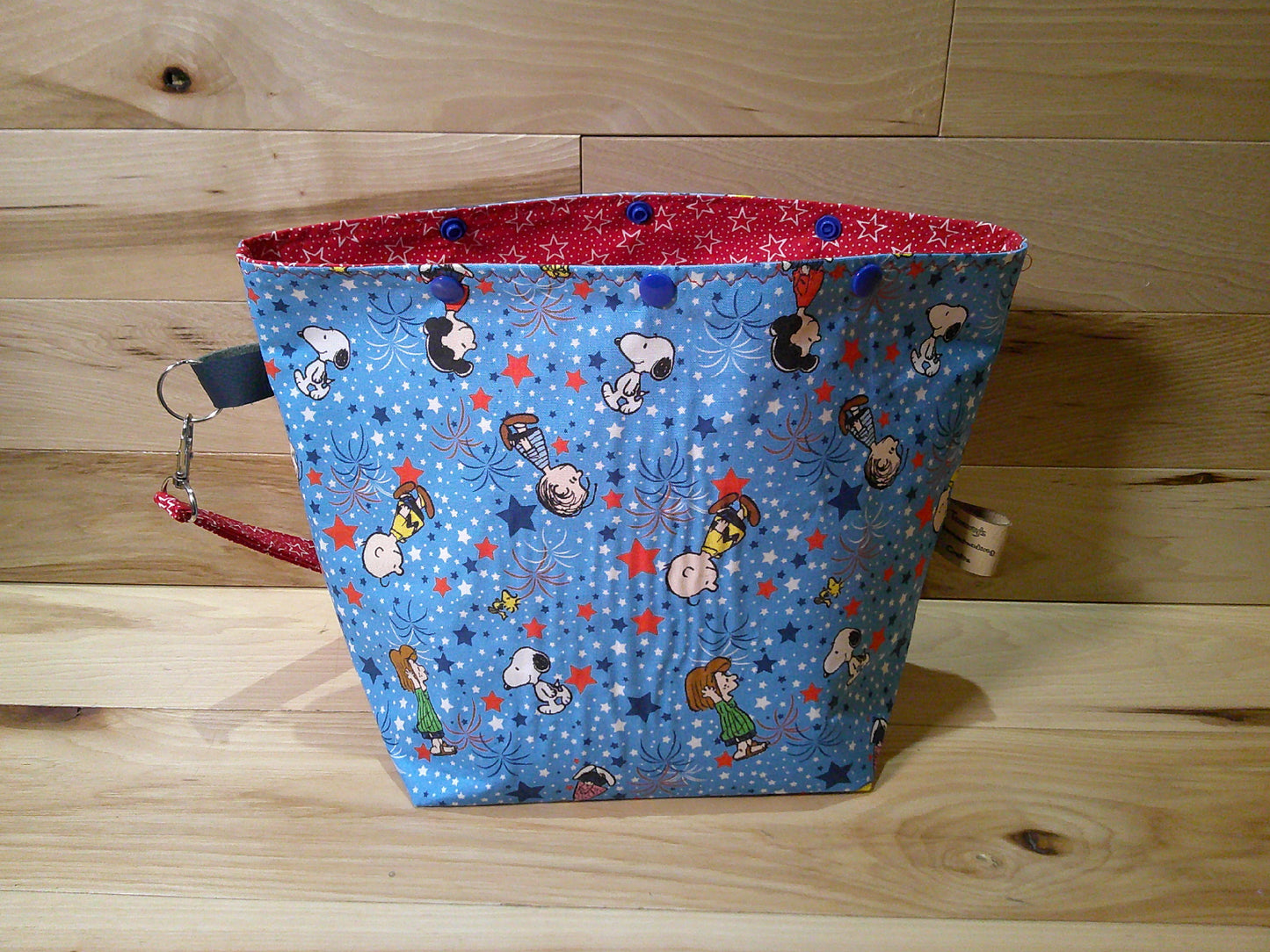 Snoopy & the gang ~ project bags