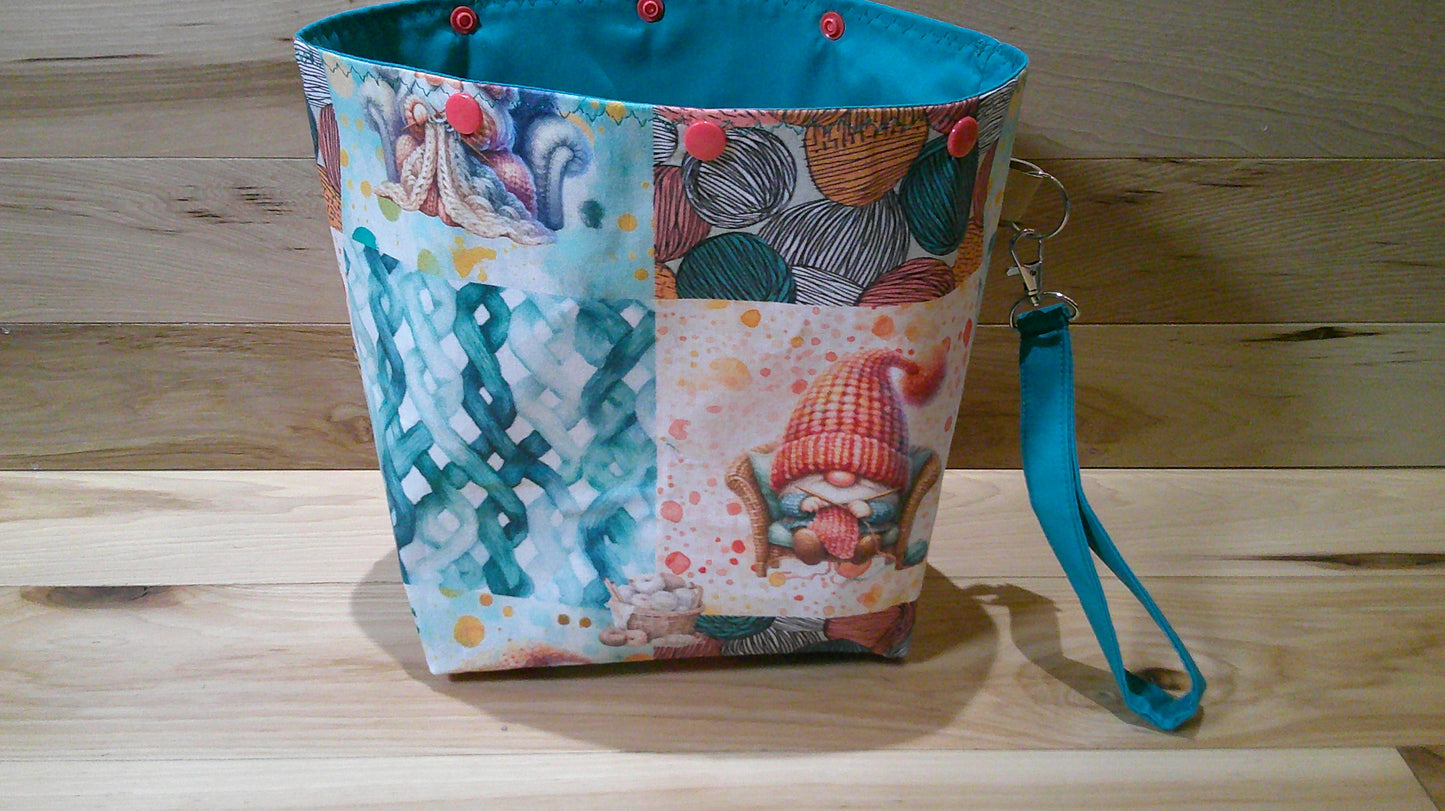 Knitting Gnomes ~ project bags