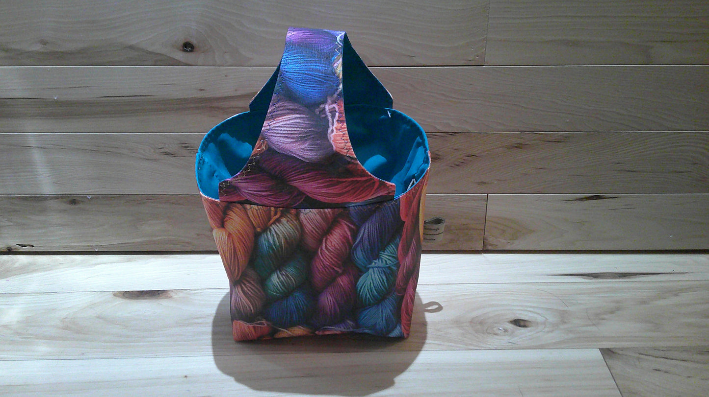 Dark Yarn Skeins ~ project bags