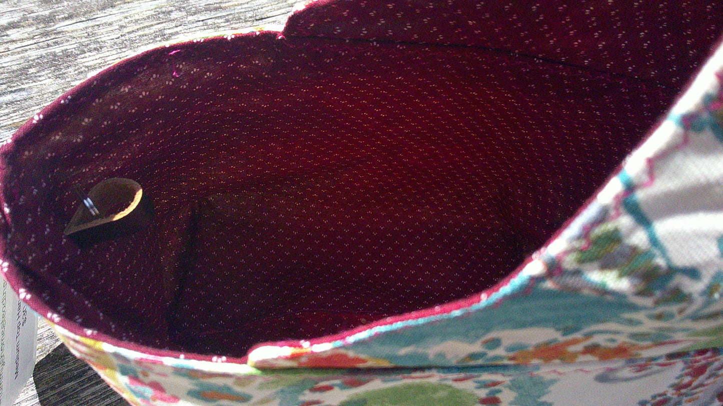 Medium top handle basket