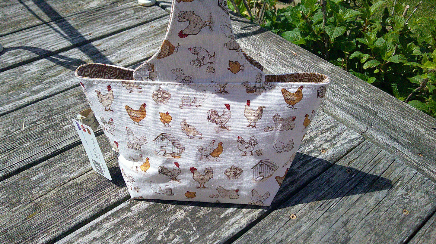 Medium top handle basket