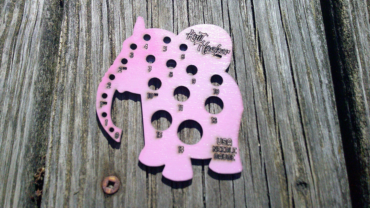 Needle Gauges & Inch marker