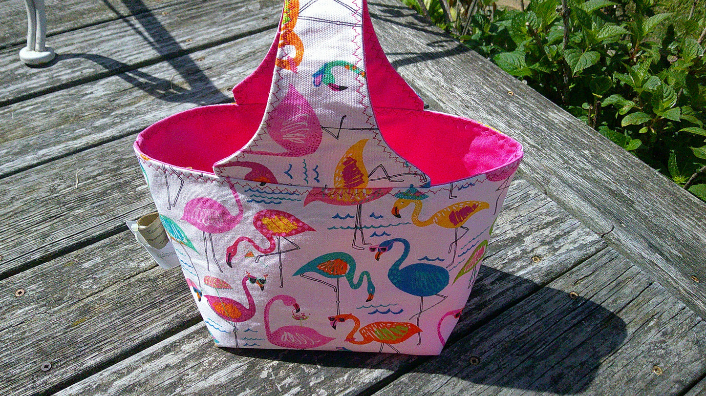 Medium top handle basket