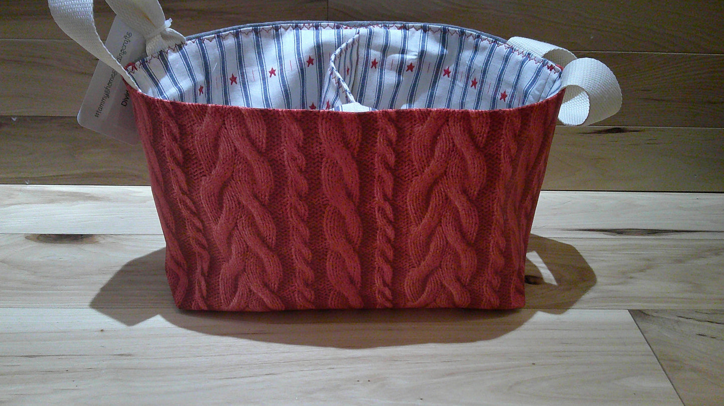 Divided Basket w/ handles
