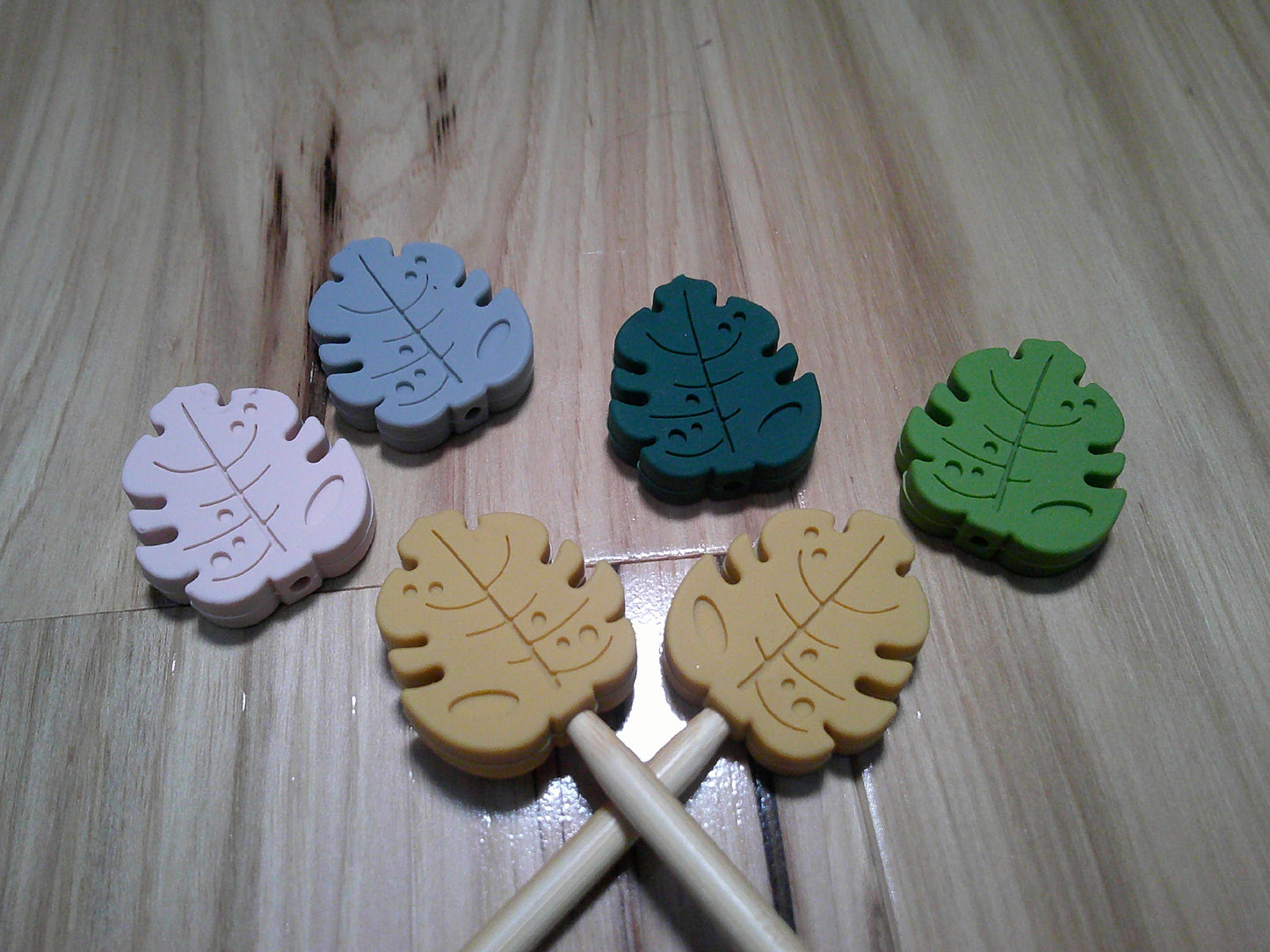 Leaves ~ stitch stoppers