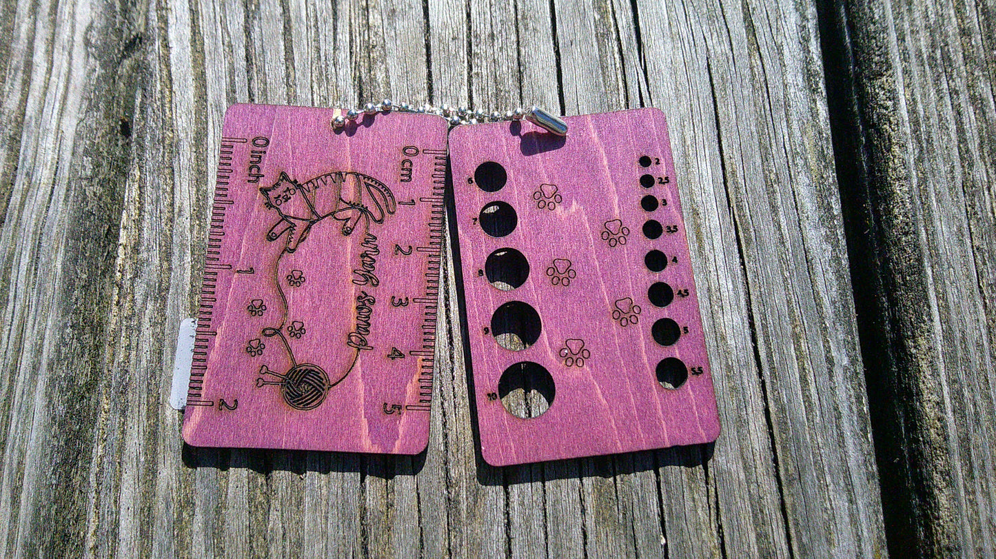 Needle Gauges & Inch marker