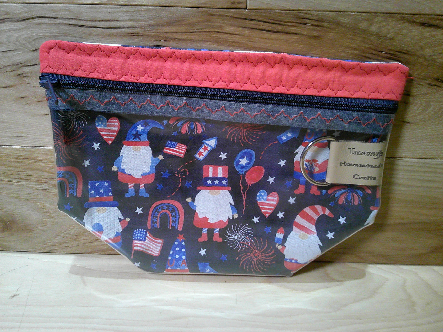 Americana Gnomes ~ project bags