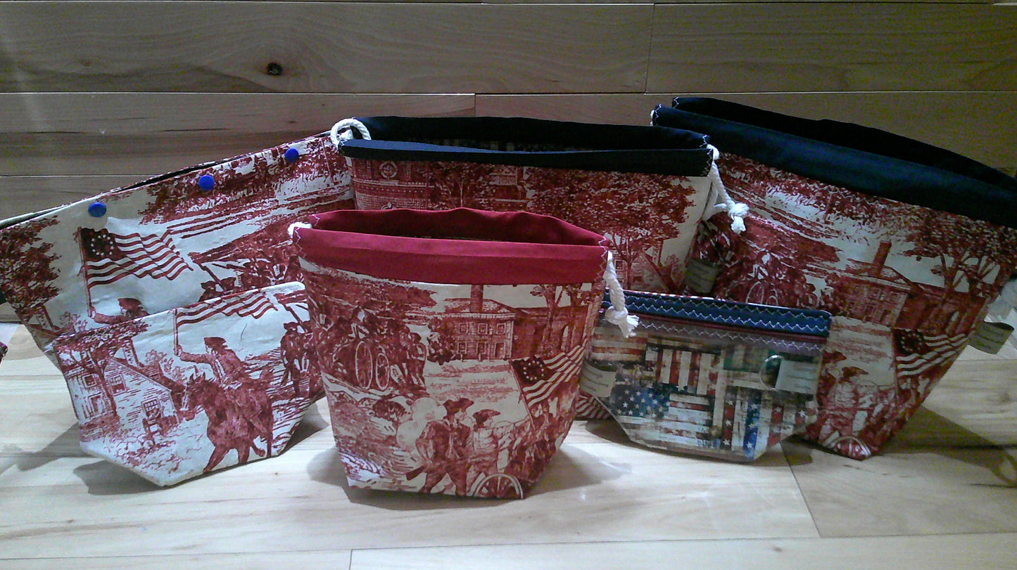 Independence Hall ~ project bags