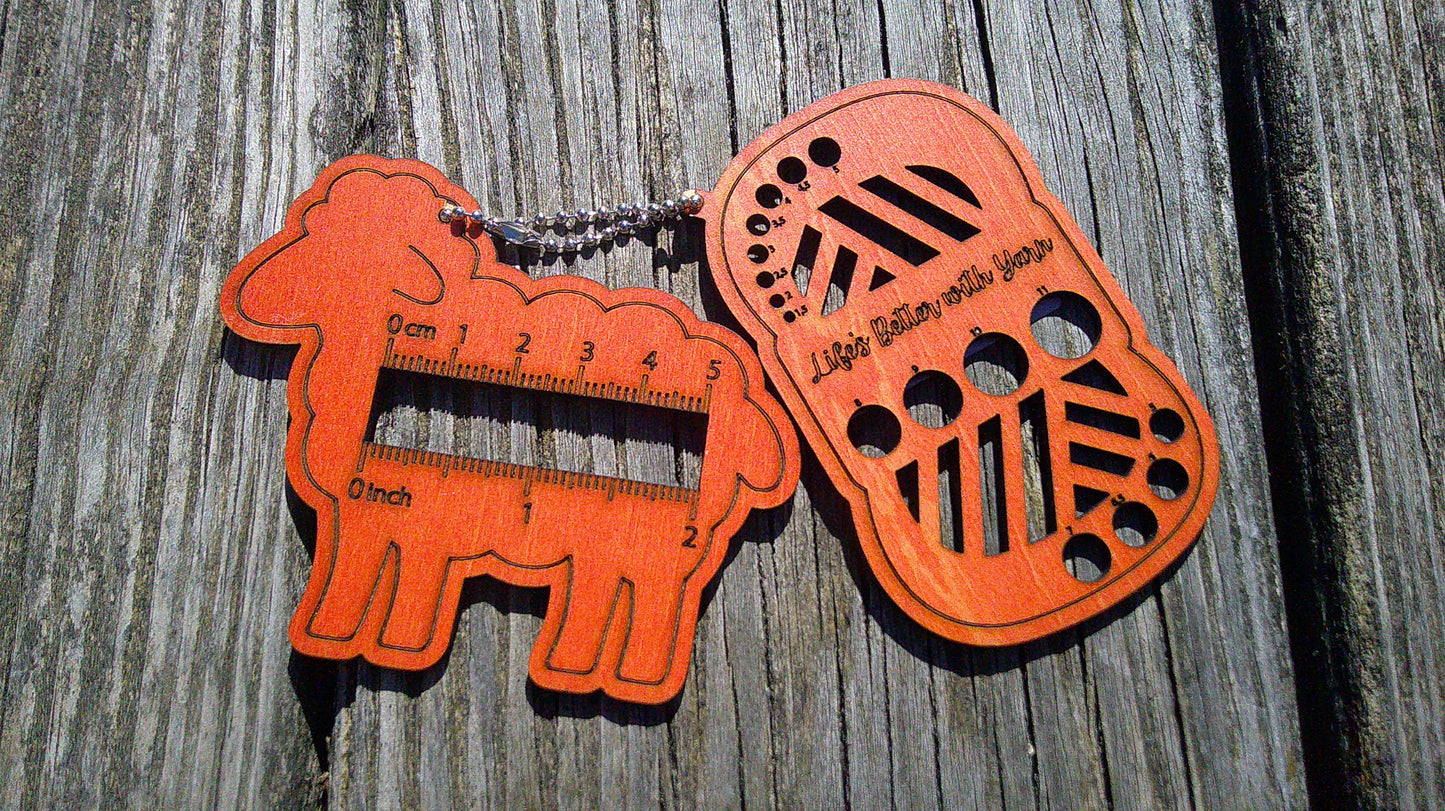 Needle Gauges & Inch marker