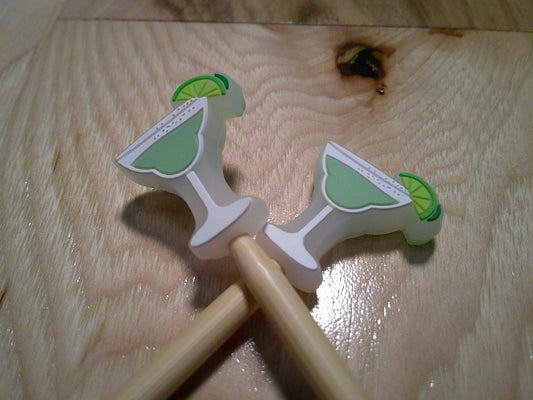 Margarita glass ~ stitch stoppers