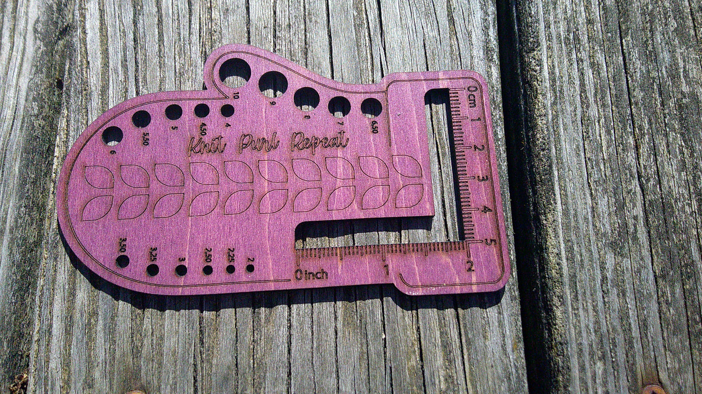 Needle Gauges & Inch marker