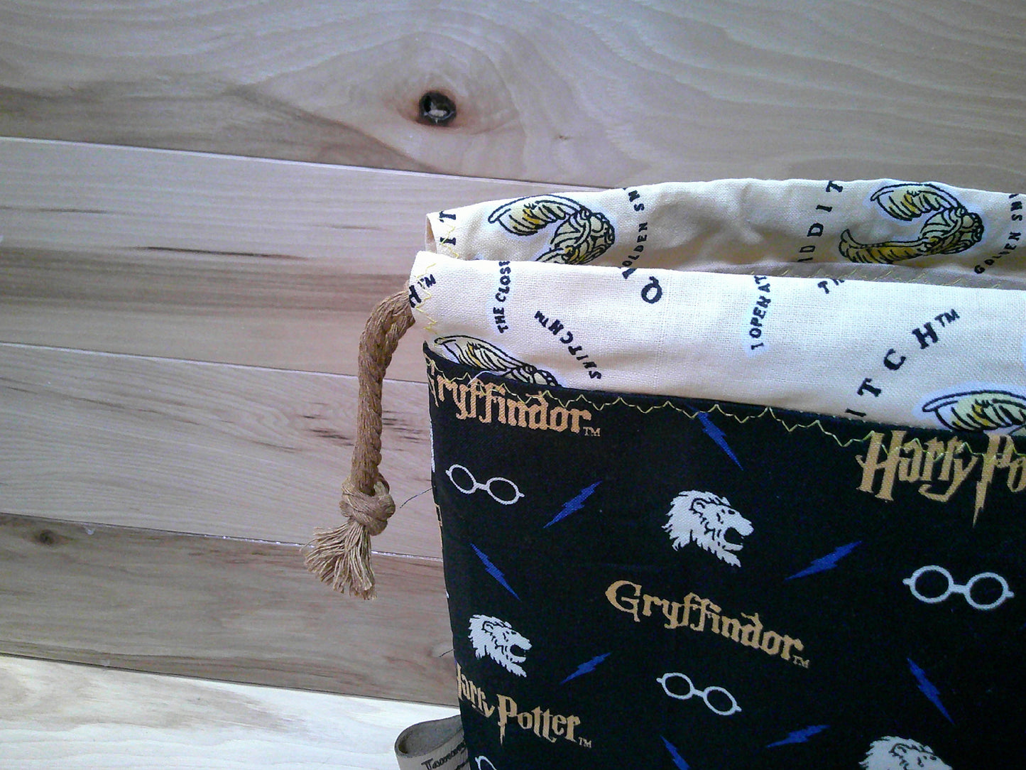 Harry Potter ~ Gryffindor ~ project bags