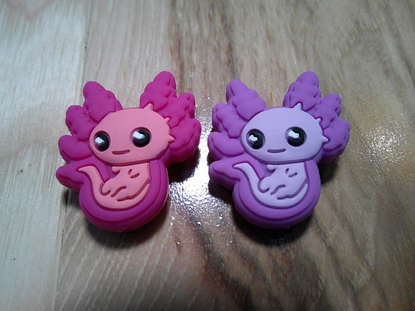 Baby Axolotl fish- stitch stoppers
