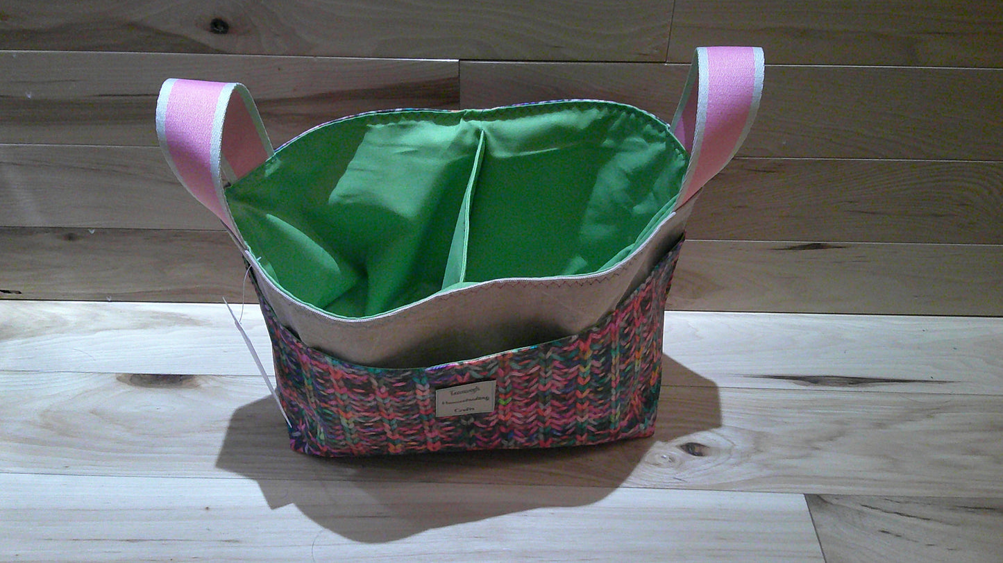 Knit Ribbed ~ project bags
