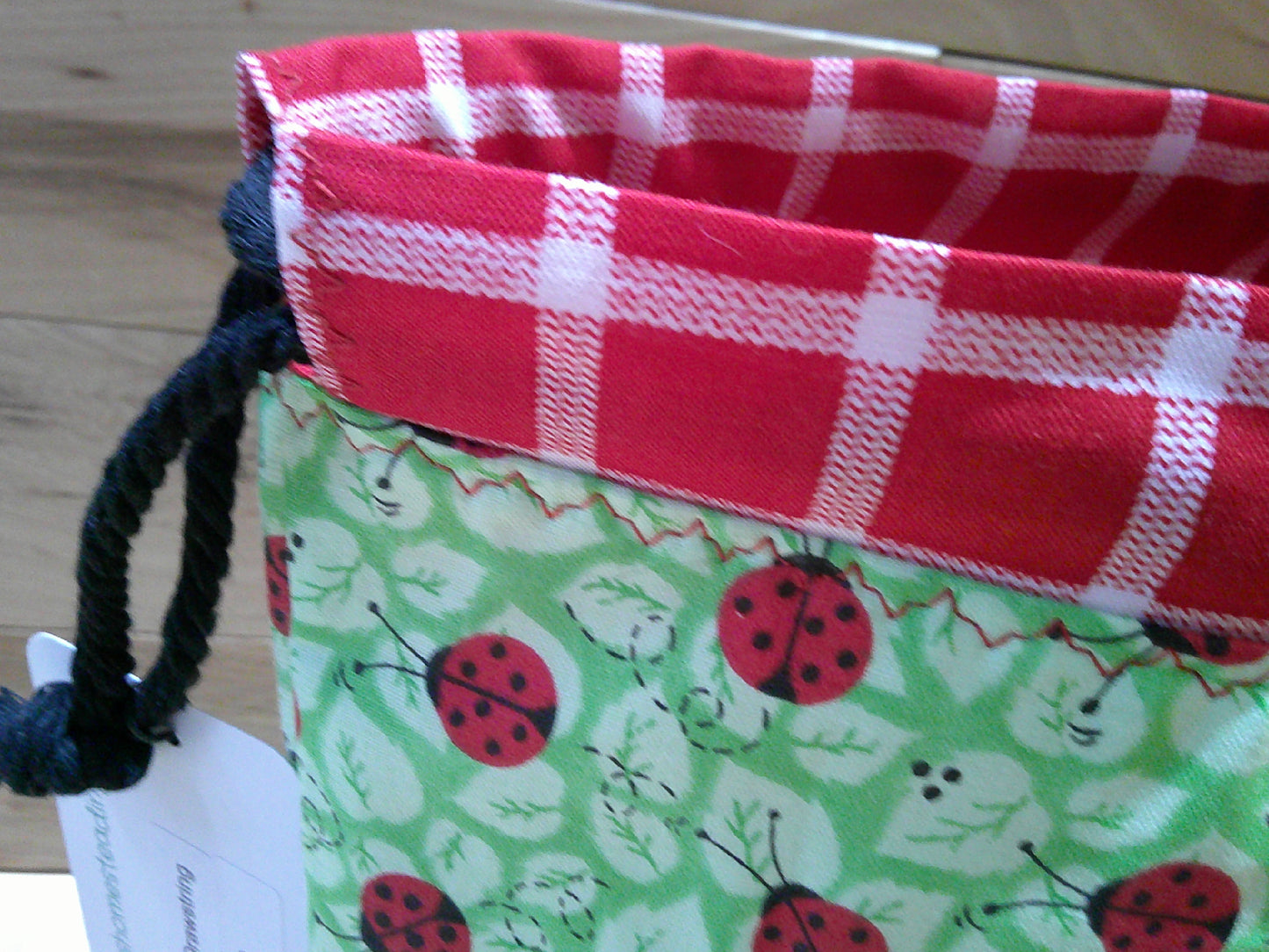 Lady Bug ~ Project bags