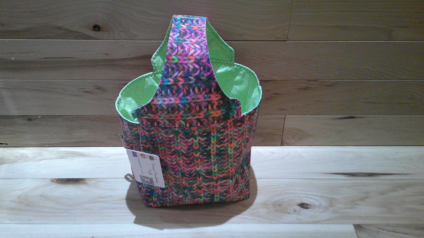 Knit Ribbed ~ project bags