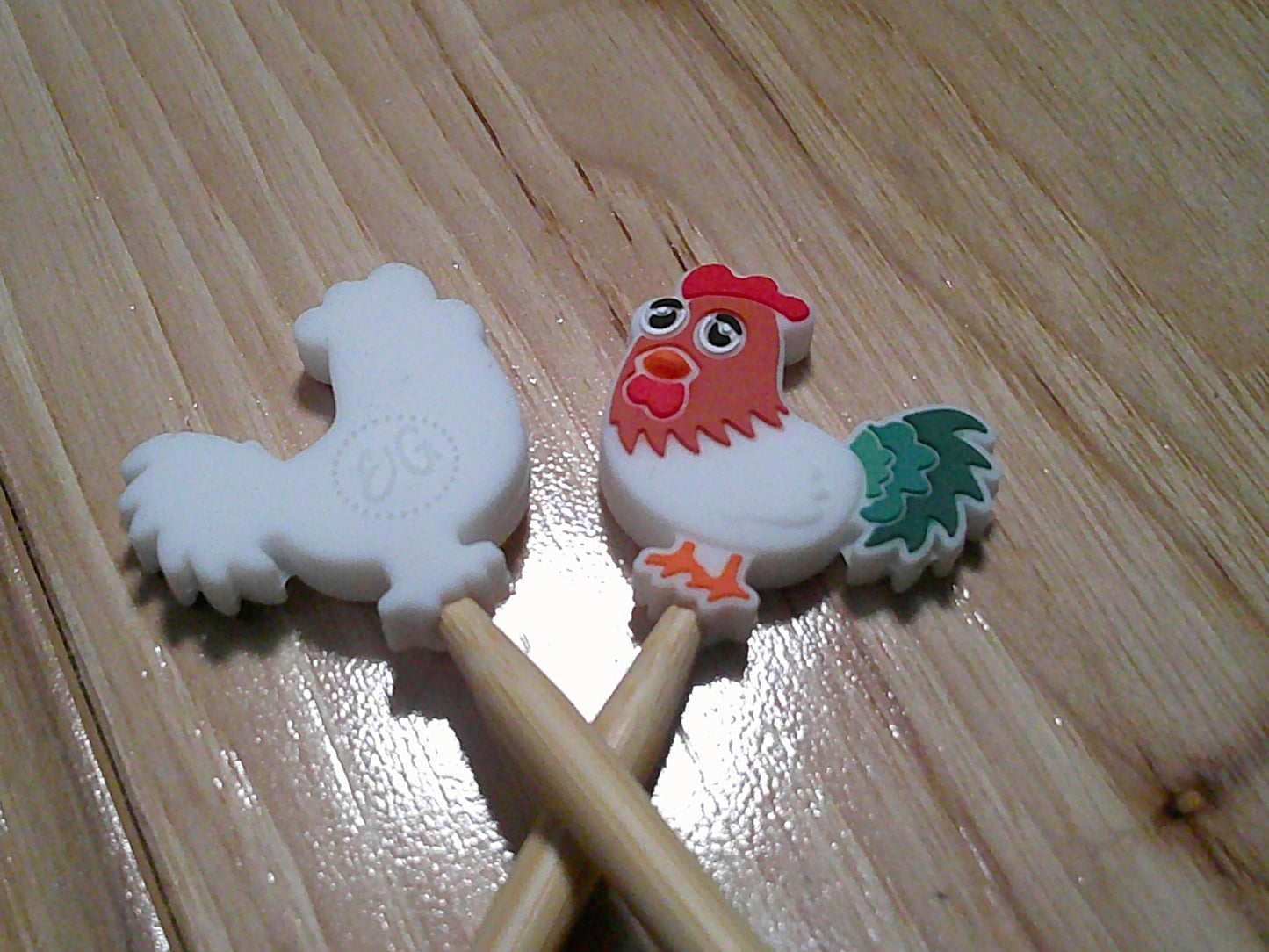 Rooster~ stitch stoppers