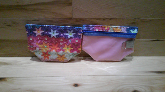Knitted & Crochet Star flowers ~ project bags