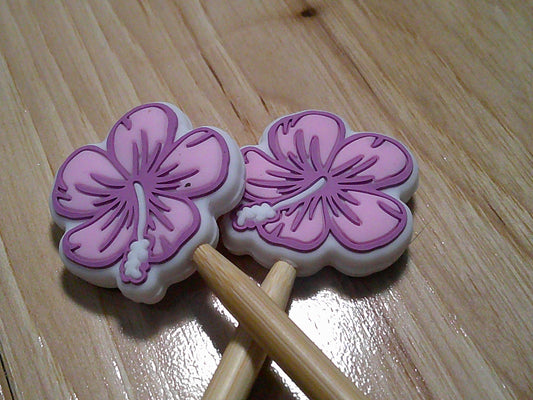 Hibiscus ~ stitch stoppers
