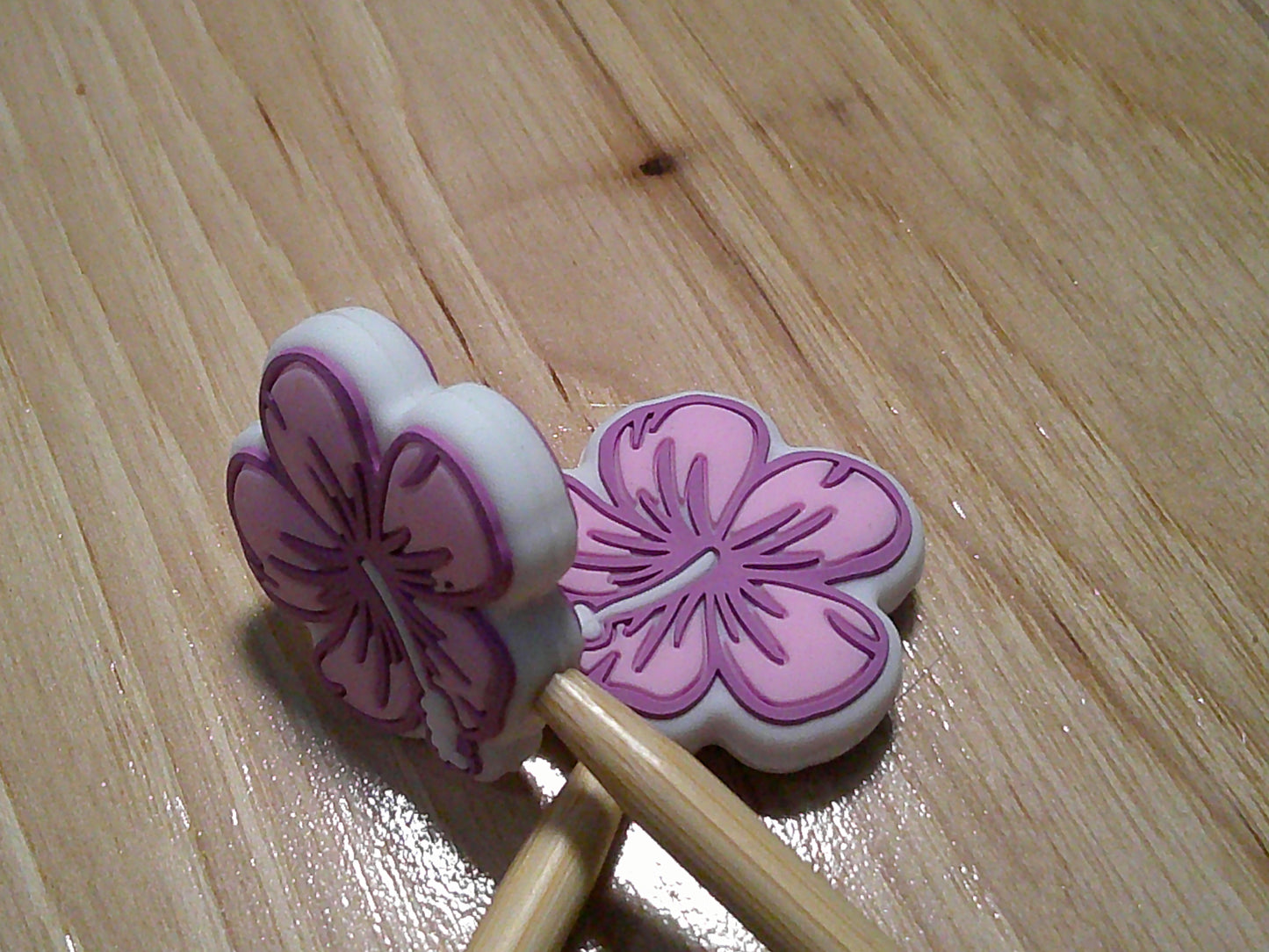 Hibiscus ~ stitch stoppers