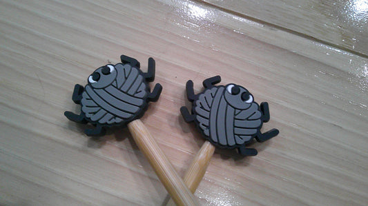Yarn Spiders ~ stitch stoppers