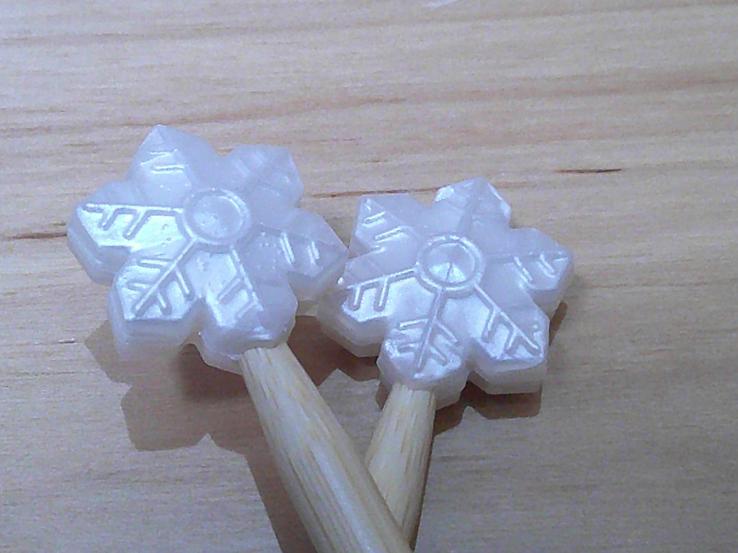 Snowflakes ~ stitch stoppers