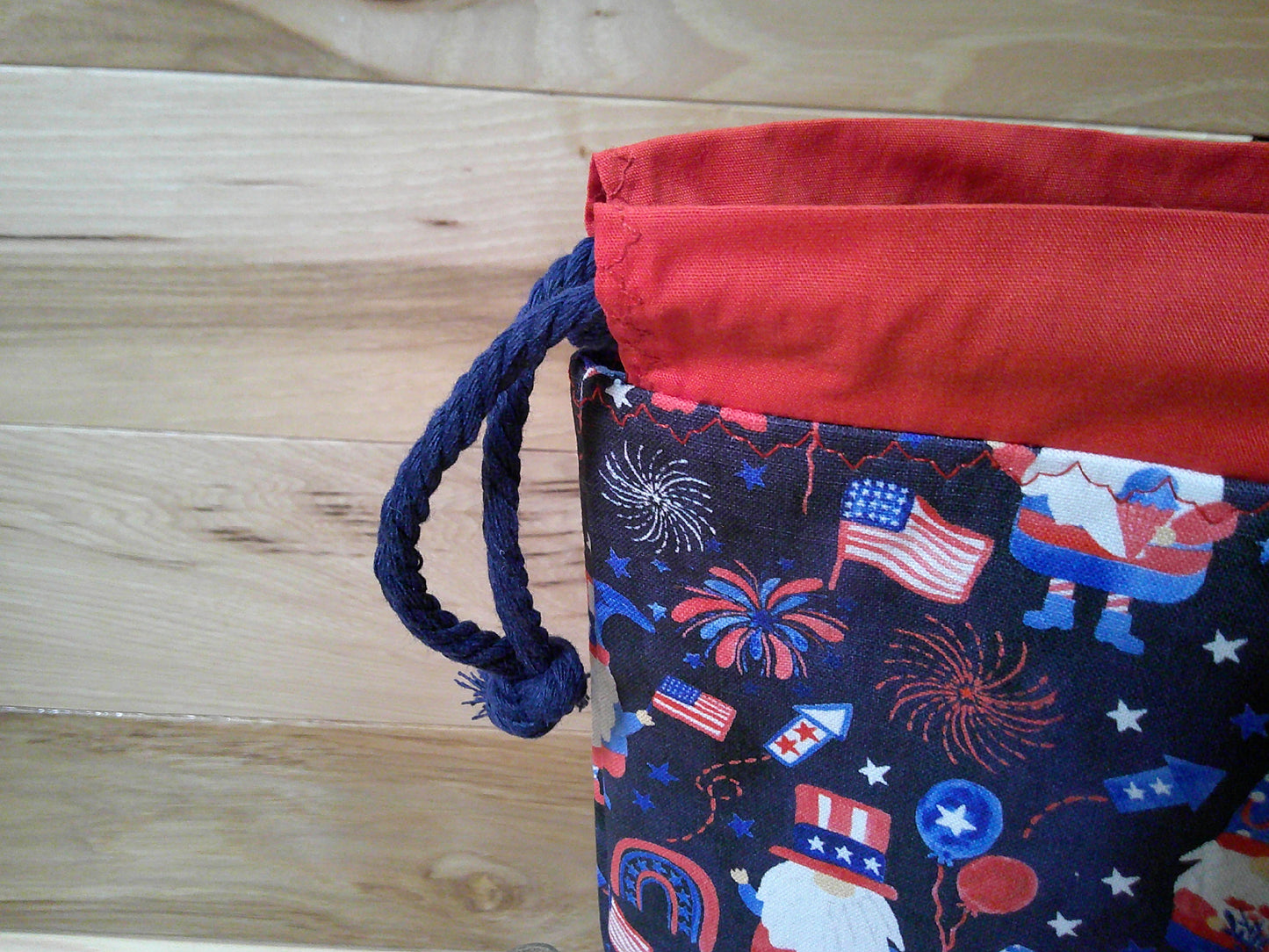 Americana Gnomes ~ project bags