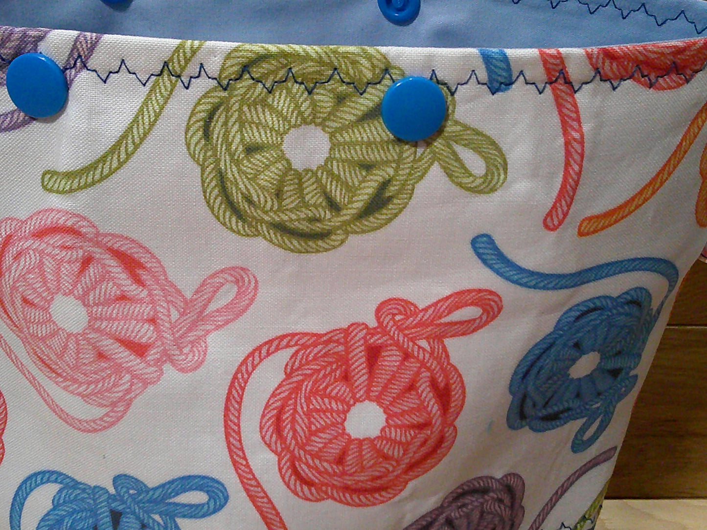 Crochet circles ~ project bags