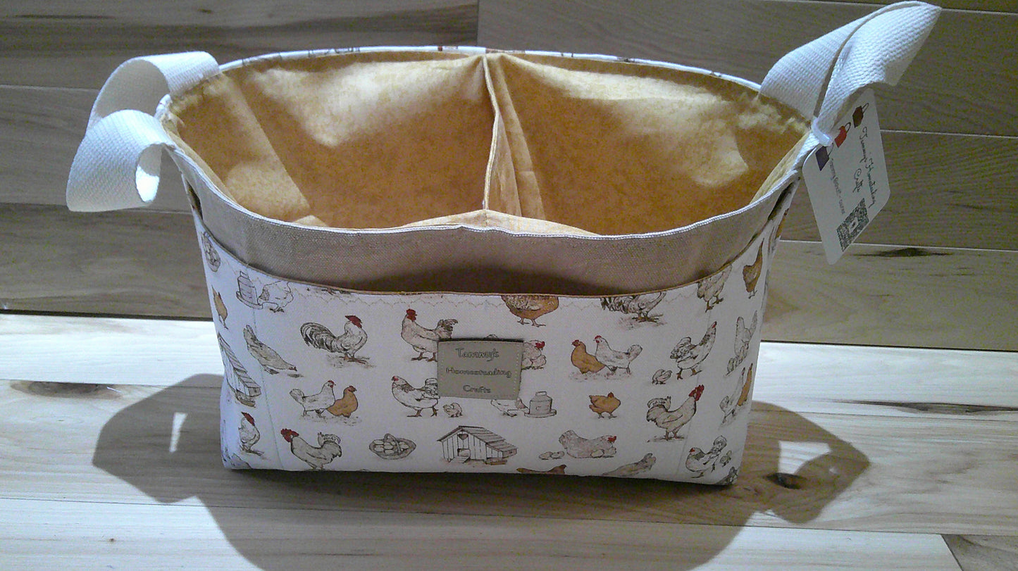 Divided Basket w/ handles