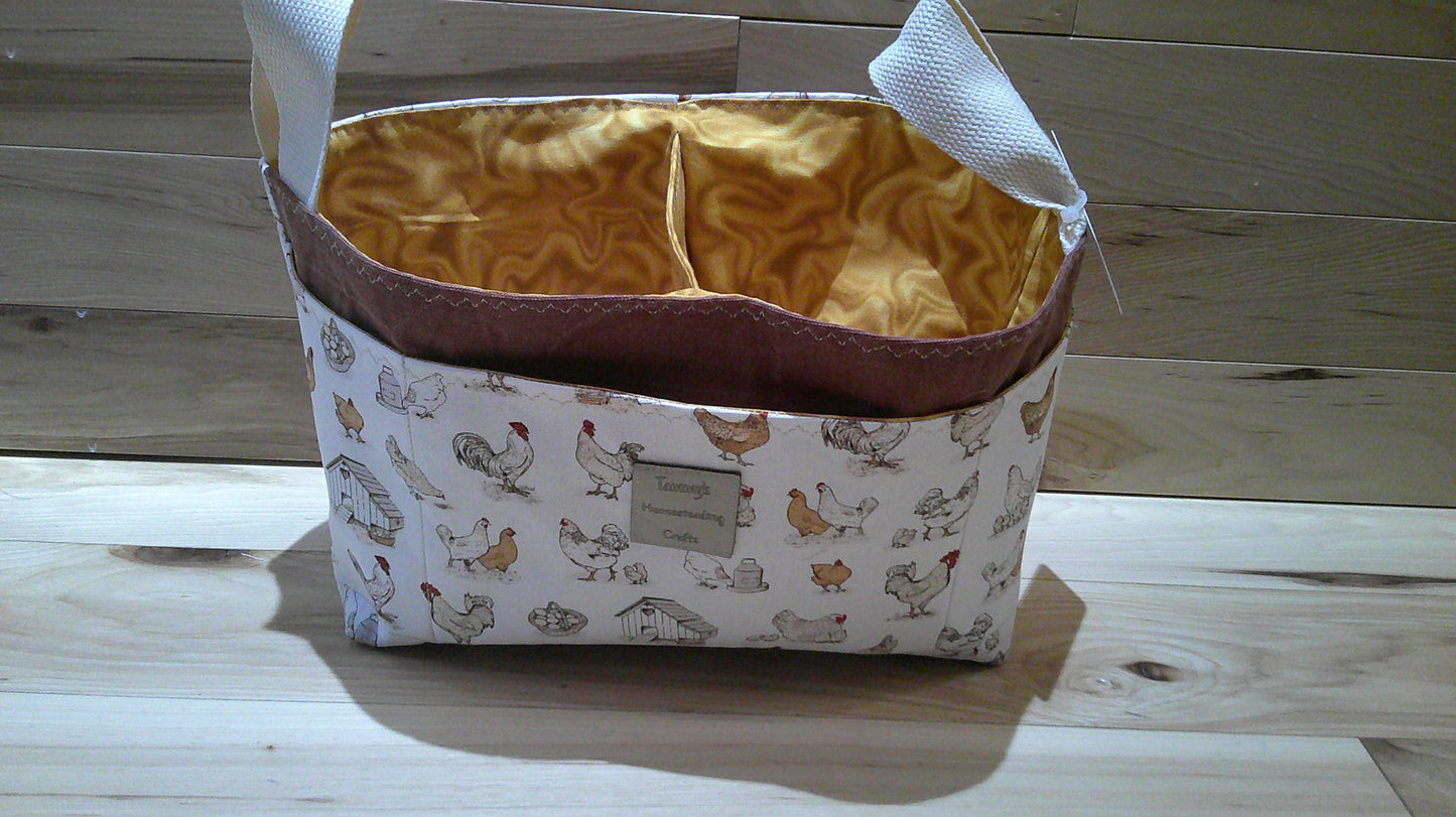 Divided Basket w/ handles